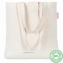OEM Produzir logotipo personalizado Impresso de algodão promocional Tote saco de mão artesanal